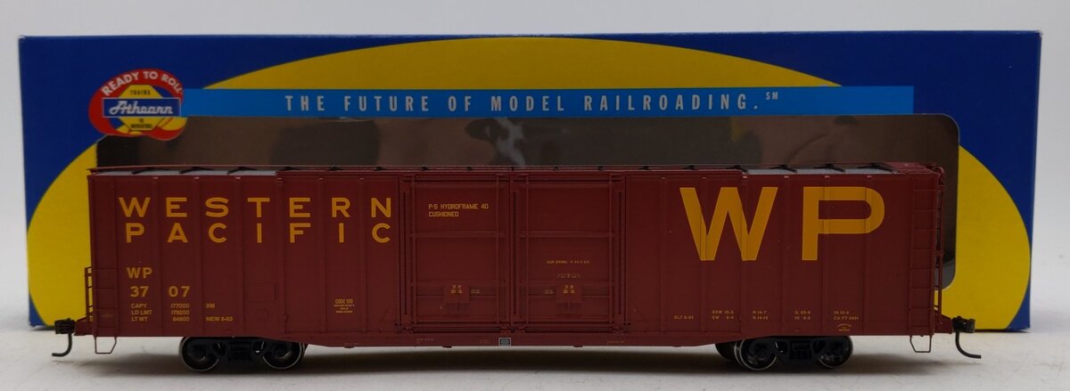 Athearn 89207 Western Pacific 60' PS Auto Parts Boxcar #3707