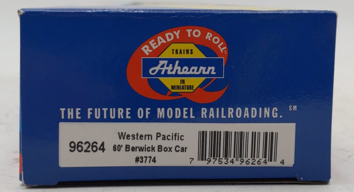 Athearn 96264 Western Pacific 60' Berwick Hi-Cube Boxcar #3774