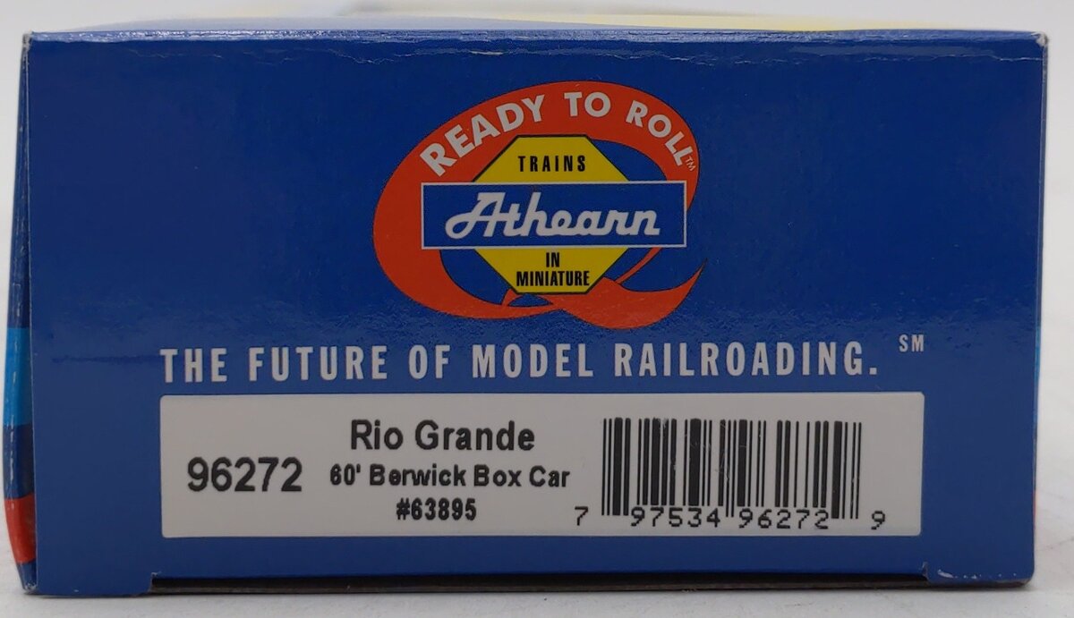 Athearn 96272 HO D&RGW 60' Berwick Hi-Cube Boxcar #63895