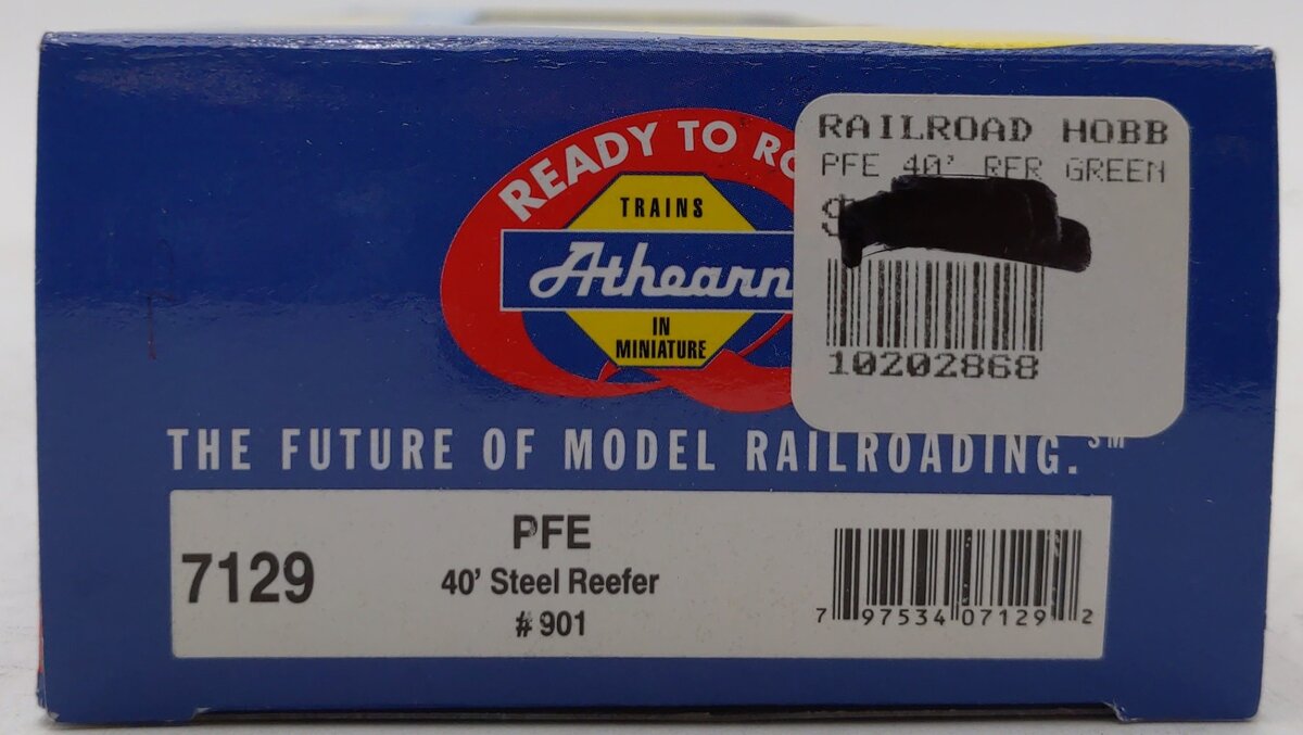 Athearn 7129 HO Scale Pacific Fruit Express 40' Steel Reefer #901