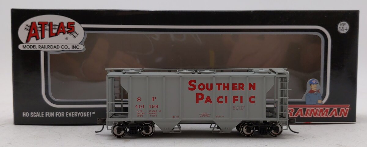 Atlas 11273 HO Scale Southern Pacific PS-2 Covered Hopper Car #401199