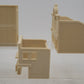 Model Tech Studios JN1053 N Merchant's Row Series #1 Pre-Assembled Kit