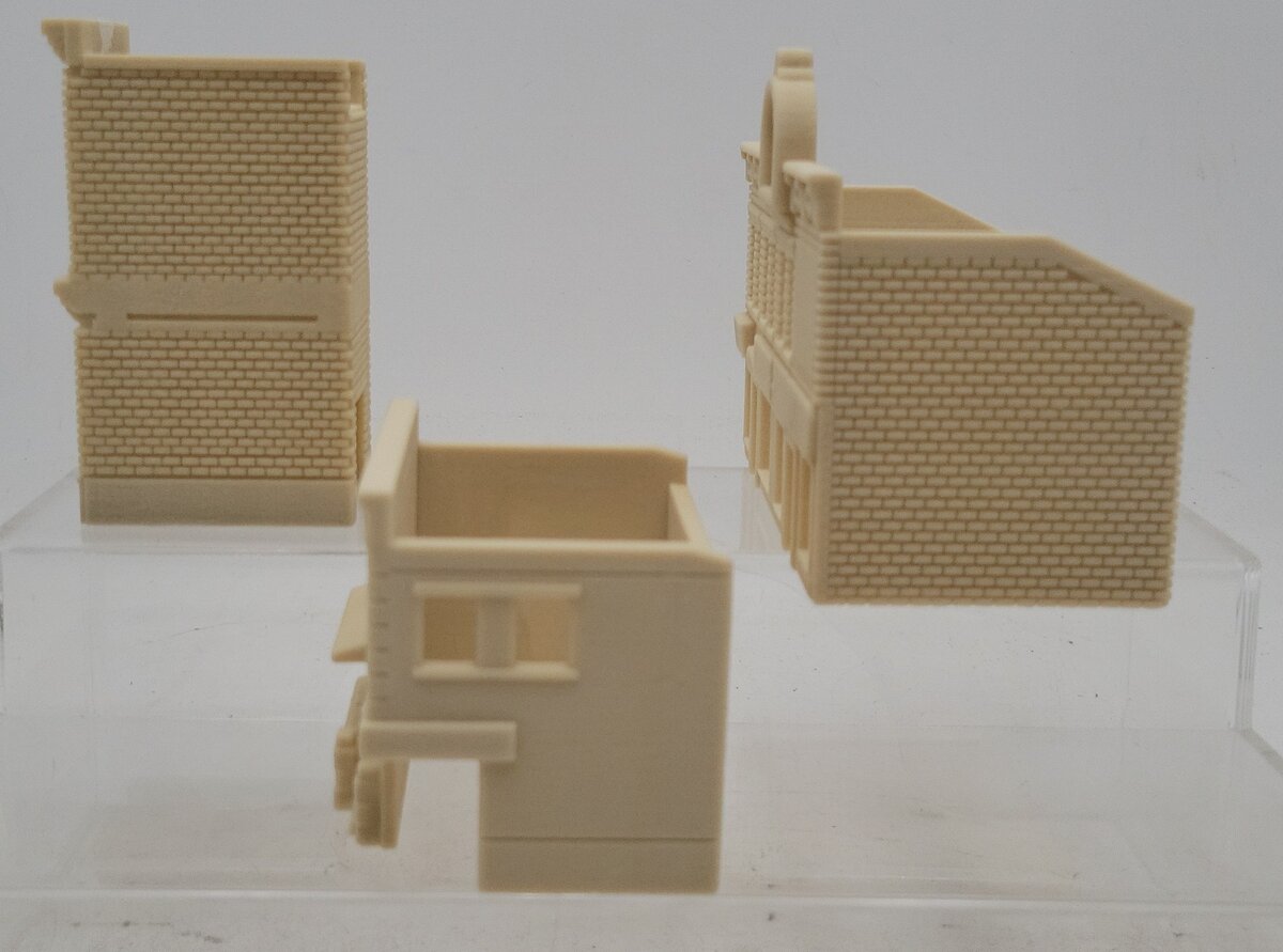 Model Tech Studios JN1053 N Merchant's Row Series #1 Pre-Assembled Kit