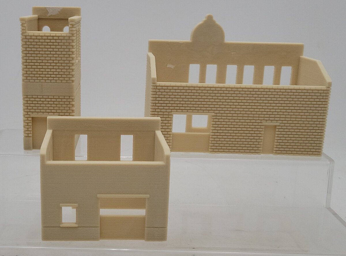 Model Tech Studios JN1053 N Merchant's Row Series #1 Pre-Assembled Kit