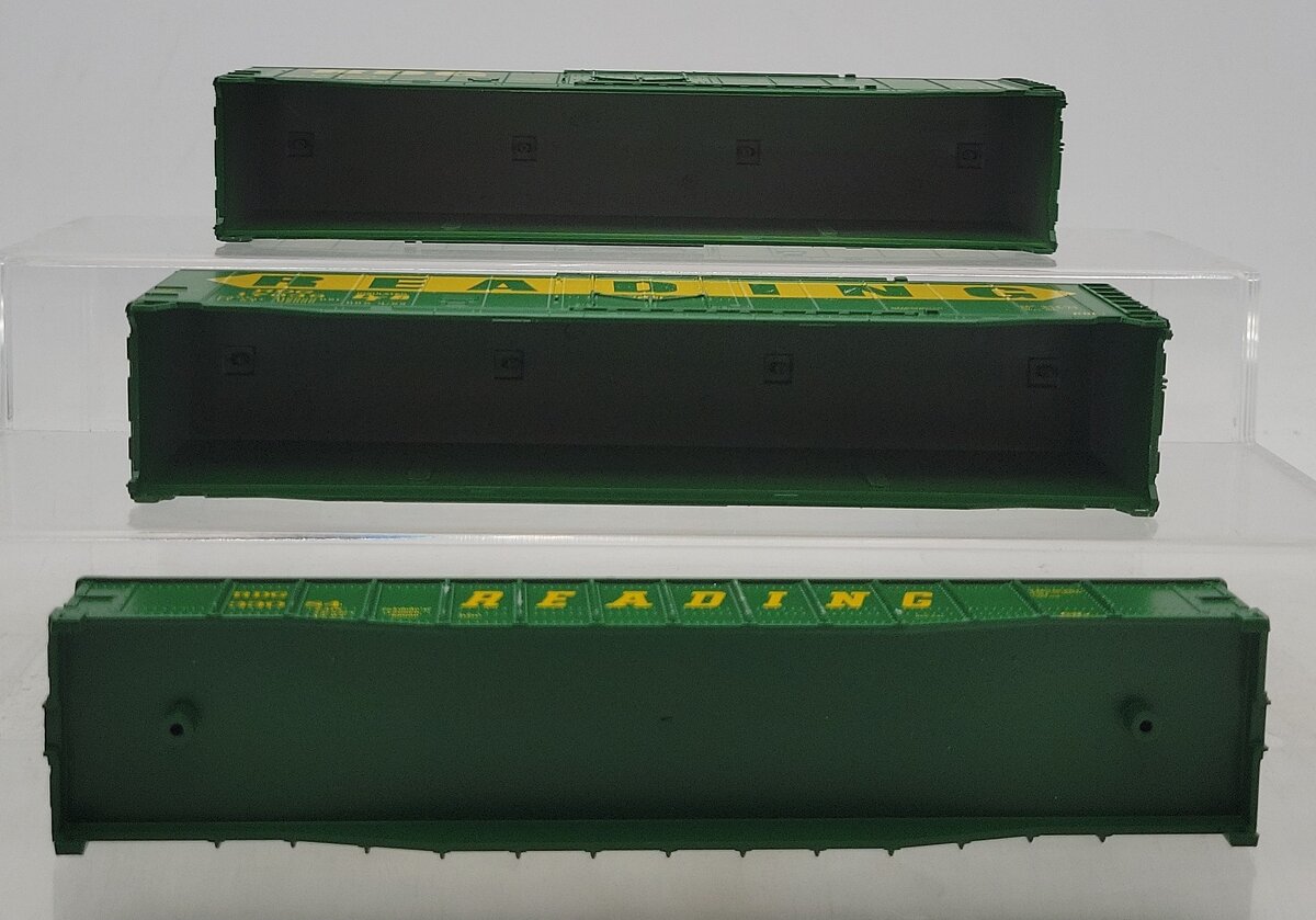 Athearn 2307 HO Scale Reading Company 50' Box Car & Gondola Kit (Set of 3) NIB