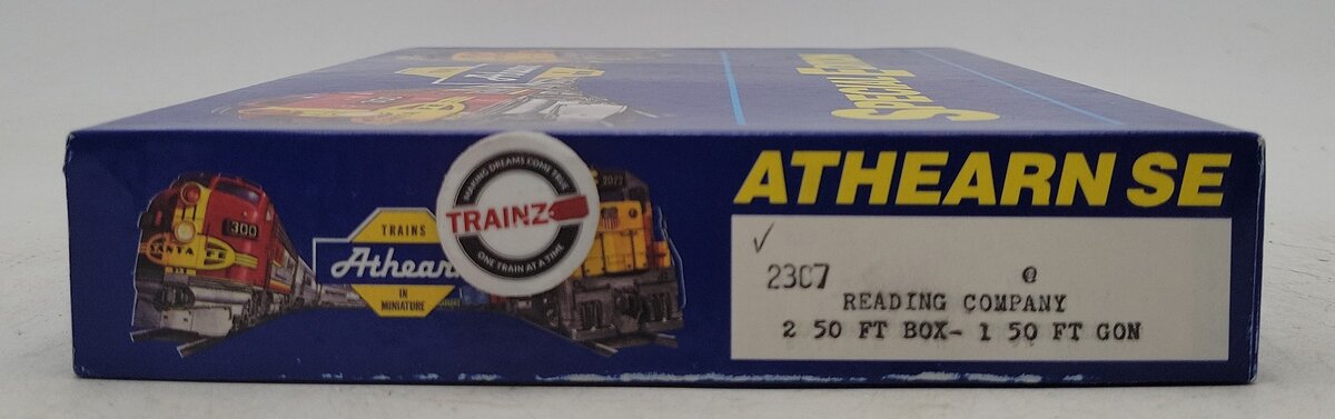Athearn 2307 HO Scale Reading Company 50' Box Car & Gondola Kit (Set of 3) NIB