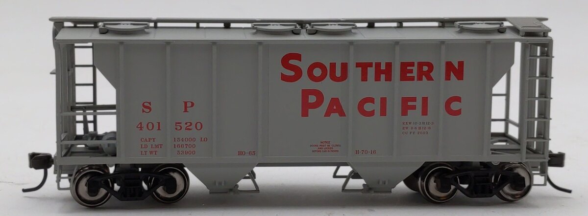 Atlas 11274 HO TrainMan Southern Pacific PS-2 Covered Hopper Car #401520
