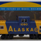 Athearn 7512 HO Scale Alaska Wide Vision Caboose #1090 R-T-R