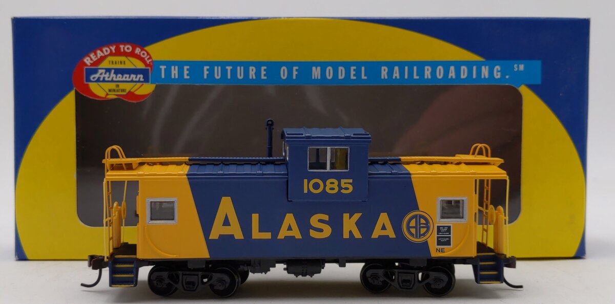 Athearn 7506 HO Scale Alaska Wide Vision Caboose #1085