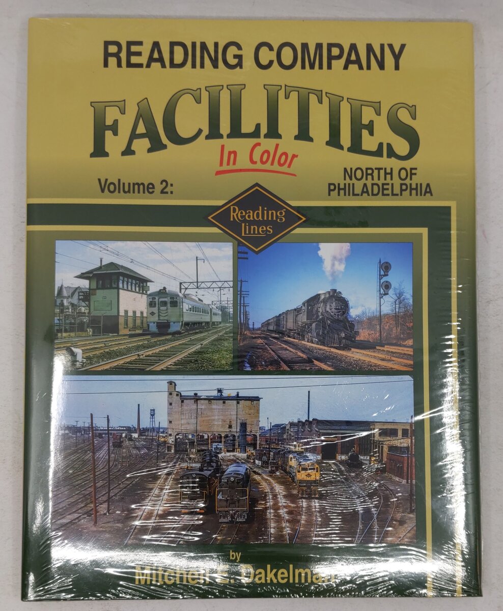 Reading Company Facilities In Color Vol 2 Hardcover Book By Mitchell Dakelman MT