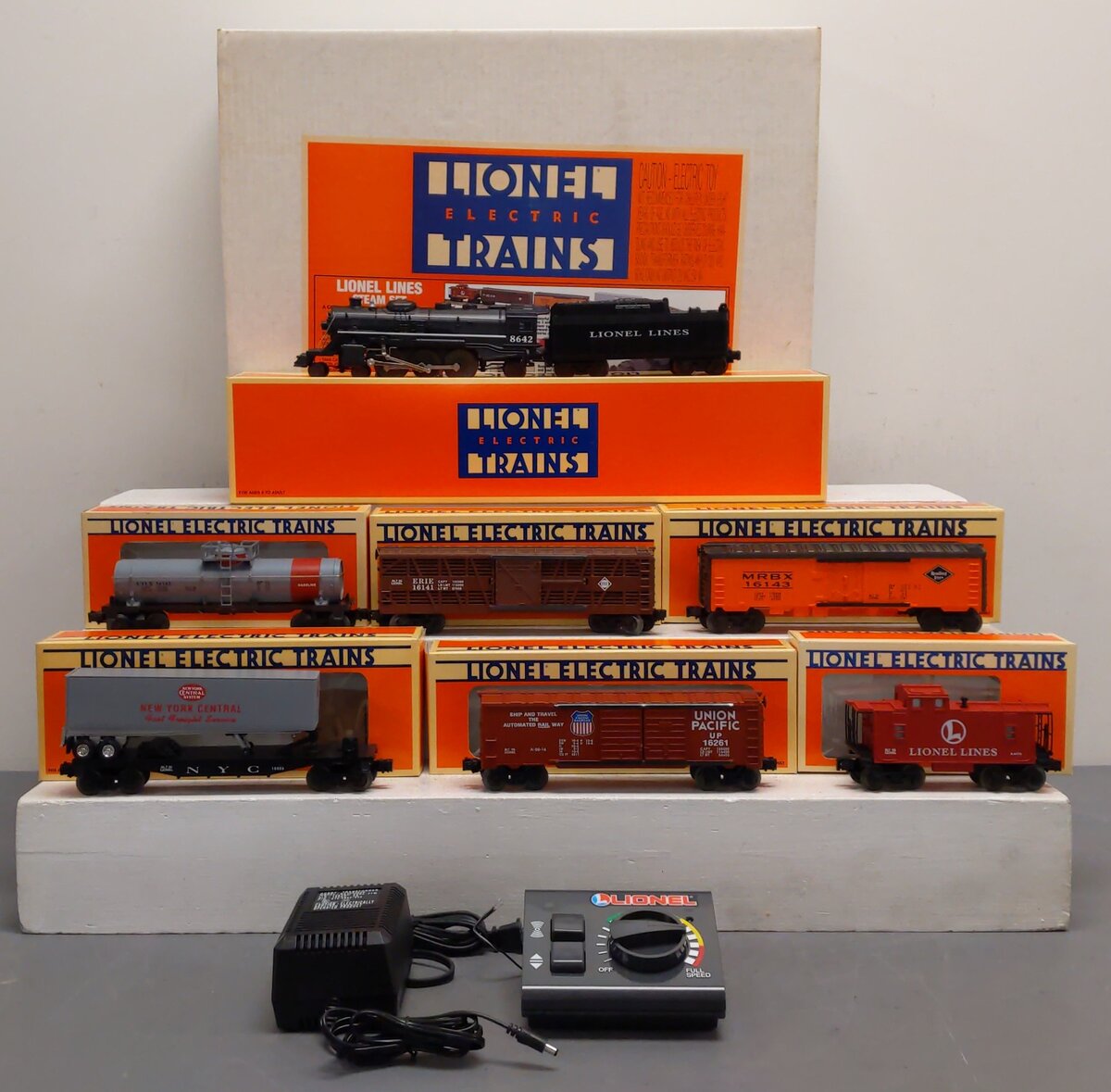 Lionel 6-11747 O Gauge Lionel Lines Steam Train Set LN/Box