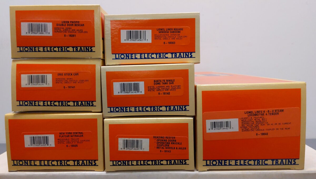 Lionel 6-11747 O Gauge Lionel Lines Steam Train Set LN/Box