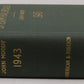 Moody's Steam Railroads 1943 Hardcover Book By John Sherman Porter VG
