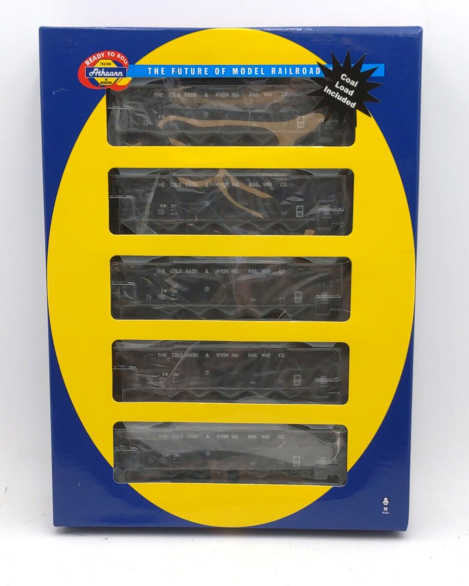 Athearn 98336 HO C&W RTR 5-Bay Rapid Discharge Hopper #1 (Set of 5)