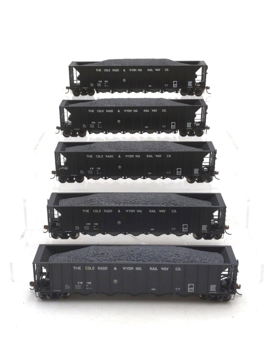 Athearn 98336 HO C&W RTR 5-Bay Rapid Discharge Hopper #1 (Set of 5)