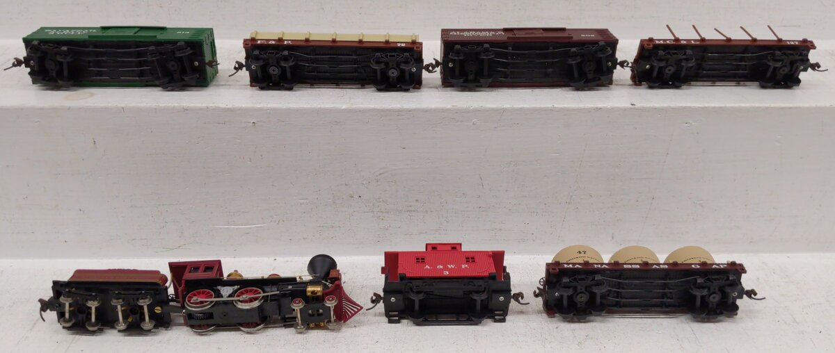 Bachmann 00630 HO Scale Civil War Confederate Steam Train Set EX/Box