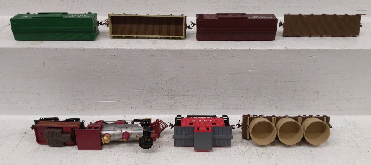 Bachmann 00630 HO Scale Civil War Confederate Steam Train Set EX/Box