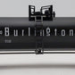Lionel 6-17916 O Gauge Chicago Burlington & Quincy Unibody Tank Car LN/Box