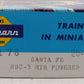 Athearn 2176 HO Santa Fe Powered RDC-3 Combine Rail Diesel Car LN/Box
