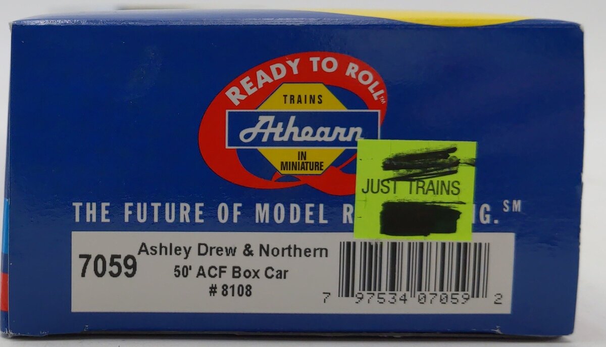 Athearn 7059 HO AD&N RTR 50' ACF Boxcar #8108