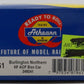 Athearn 7061 HO Burlington 50' ACF Box Car #249241 EX/Box