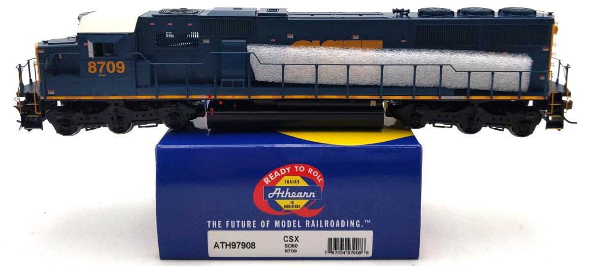 Athearn 97908 HO Scale CSX Transportation SD60 Diesel Locomotive #8709