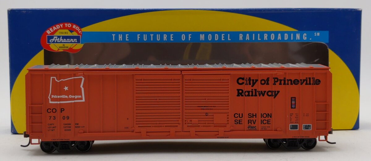 Athearn 92306 HO City of Prineville Railway 50' DD Box Car #7309