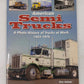 American Semi Trucks Paperback Book By Ron Adams EX