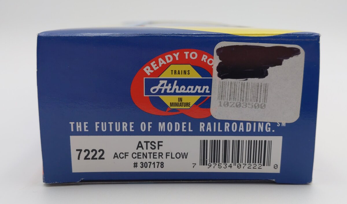 Athearn 7222 HO Scale ATSF ACF Centerflow 4-Bay Hopper #307178