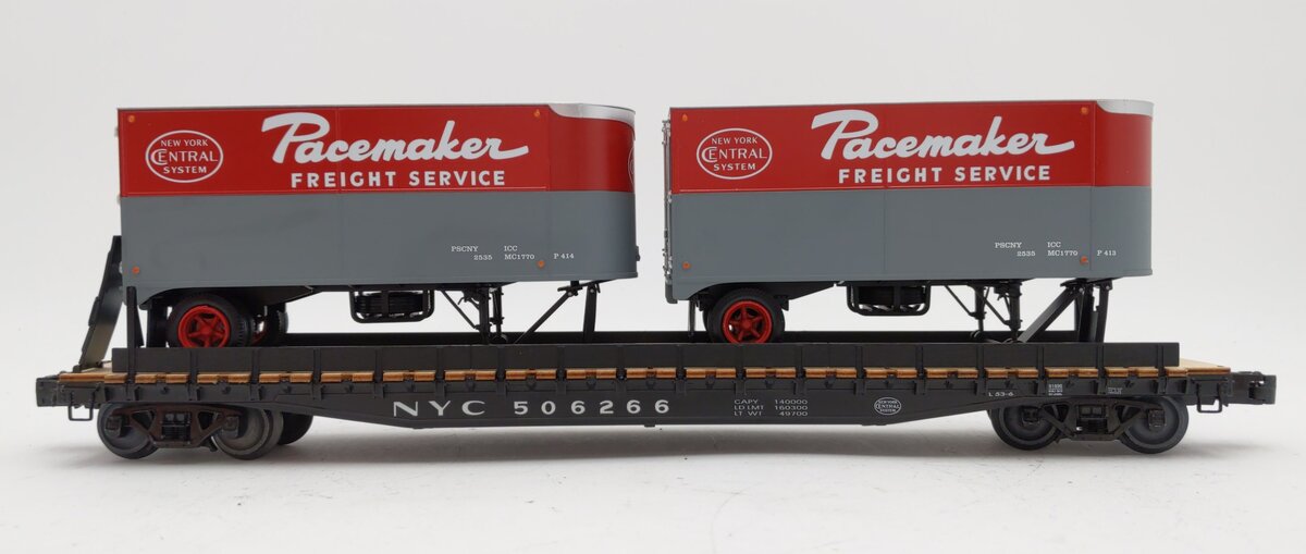 Lionel 6-81896 O NYC PS-5 Flatcar w/Piggybacks