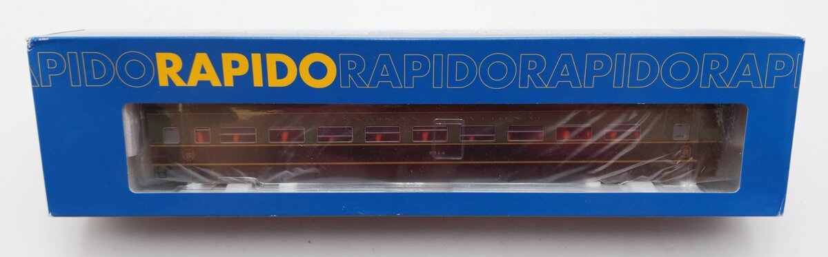 Rapido Trains 100285 HO Canadian National CC&F Lightweight Coach No Skirts #5514