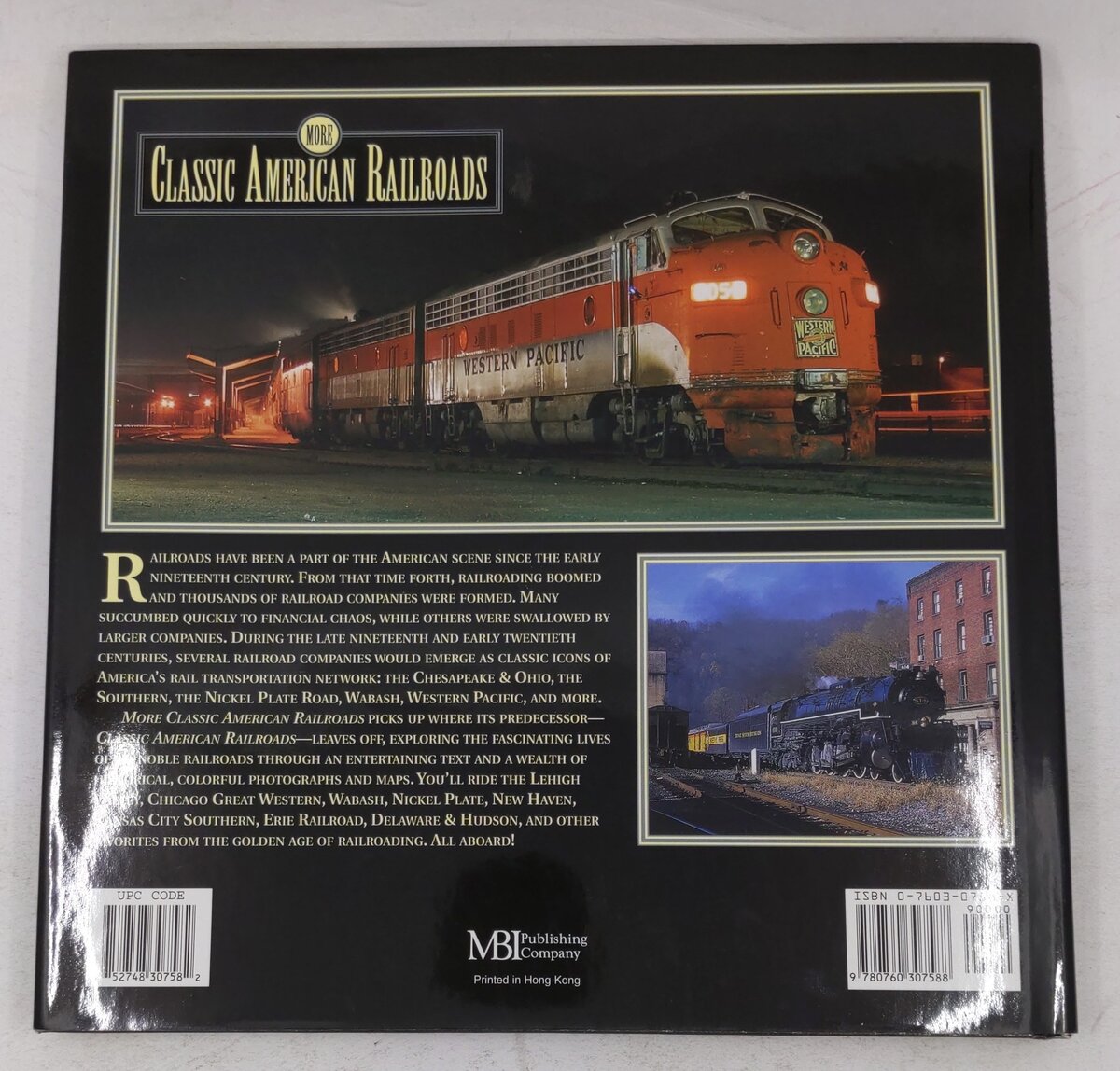 More Classic American Railroads Hardcover Book By Mike Schafer VG
