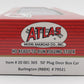 Atlas 20001365 HO Burlington Refrigerator Express 50' Plug Door Boxcar #79521