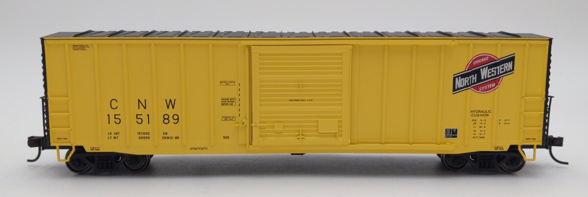 Atlas 20001989 HO Scale Chicago & North Western ACF 50' Rib-Side Boxcar #155189