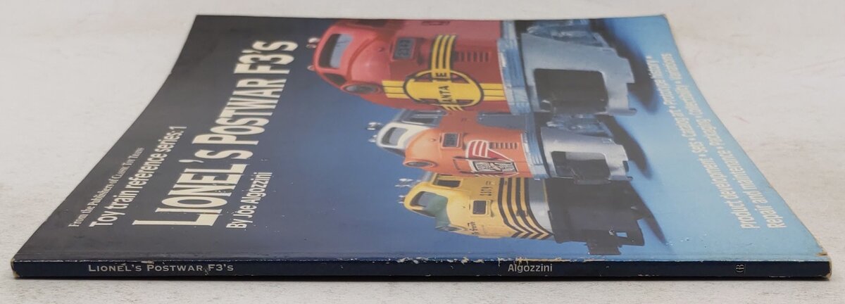 Lionel's Postwar F3's Paperback By Joe Algozzini, Manny Piazza, Frank Piazza VG