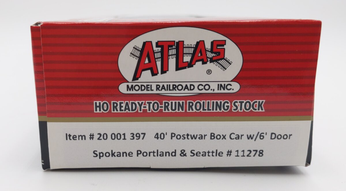 Atlas 20001397 HO SP&S 40' Boxcar #11278