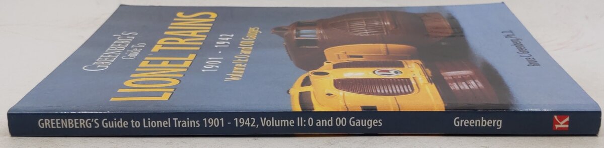 Greenberg's Guide to Lionel Trains: 1901-1942, Vol. 2 Paperback Book VG