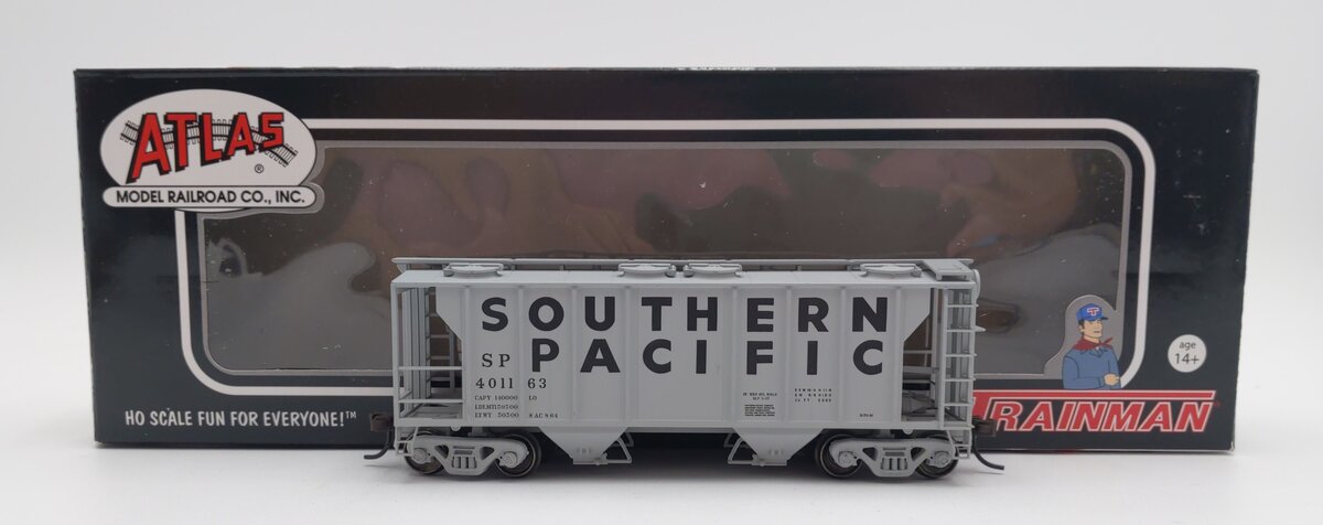 Atlas 20002377 HO Scale Southern Pacific PS-2 Covered Hopper Car #401163