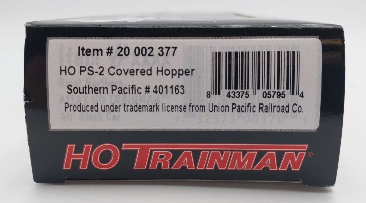 Atlas 20002377 HO Scale Southern Pacific PS-2 Covered Hopper Car #401163