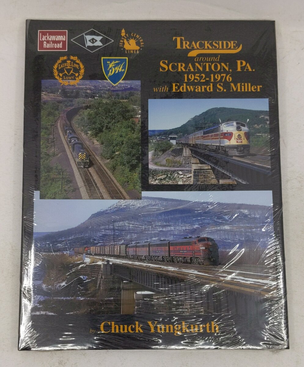 Trackside around Scranton, PA 1952-1976 with Edward S. Miller Hardcover Book MT