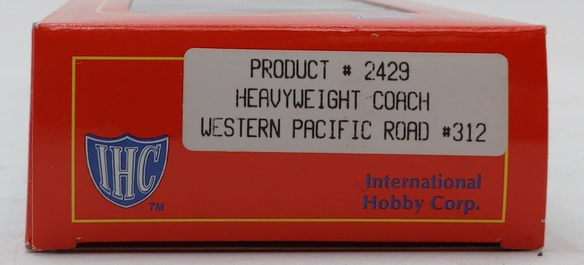 IHC 2429 HO Scale Western Pacific Heavyweight Coach #312