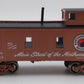 Roundhouse 84269 HO Scale Northern Pacific 30' 3-Window Caboose #1743
