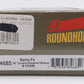 Roundhouse 84685 HO Scale Santa Fe RTR 40' Wood Boxcar #121535