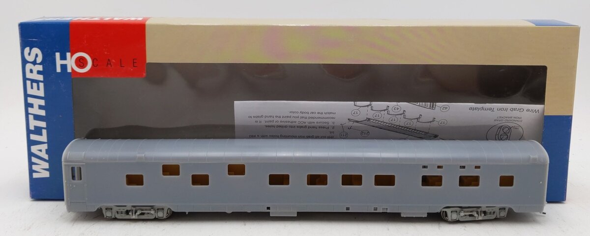 Walthers 932-9054 HO Undecorated Pullman-Standard 7-4-3-1 Sleeper Car