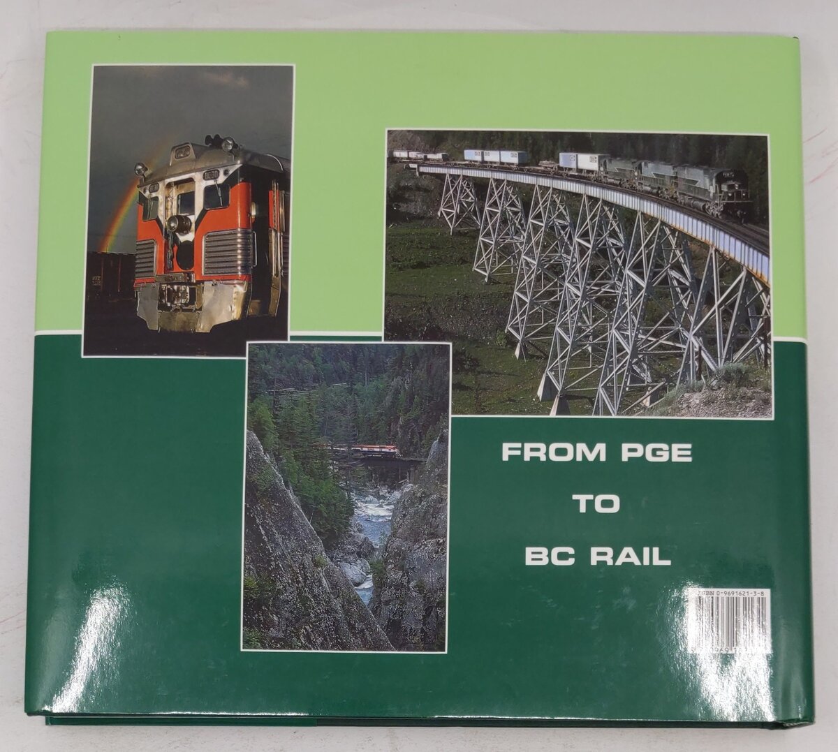 British Columbia Railway Hardcover Book By John F. Garden EX