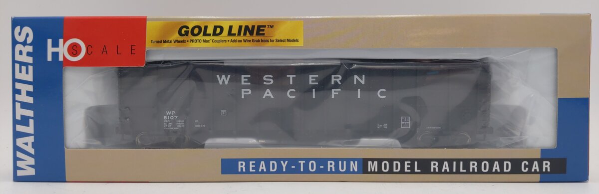 Walthers 932-4072 HO Western Pacific Wood Chip Gondola #5107
