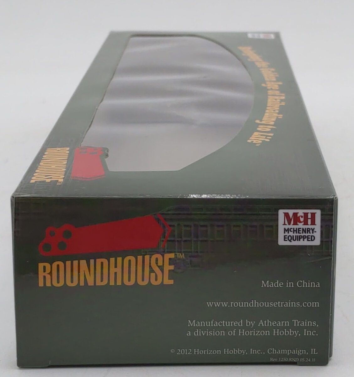 Roundhouse 86533 HO Rio Grande Arch Roof Baggage Car #745 LN/Box