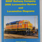 BNSF Railway Company 2006 Locomotive Review and Locomotive Diagrams Hardcover EX
