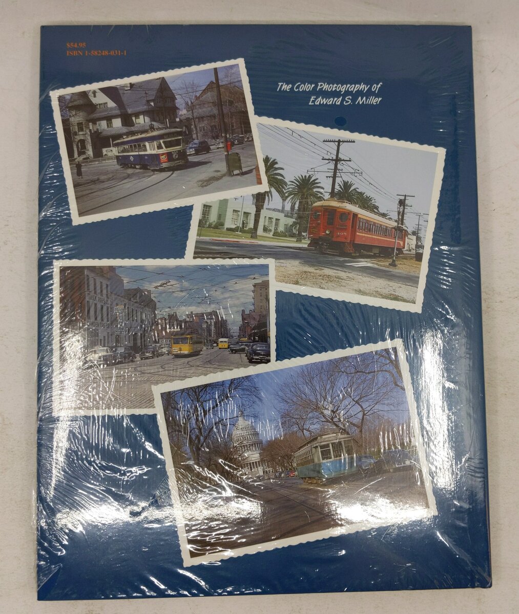 Streetcar Scenes of the 1950s in Color Hardcover Book By LeRoy O. King MT