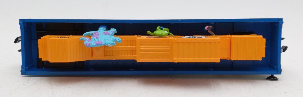 Lionel 2128030 O Monsters Inc. Chasing Gondola Ready To Run